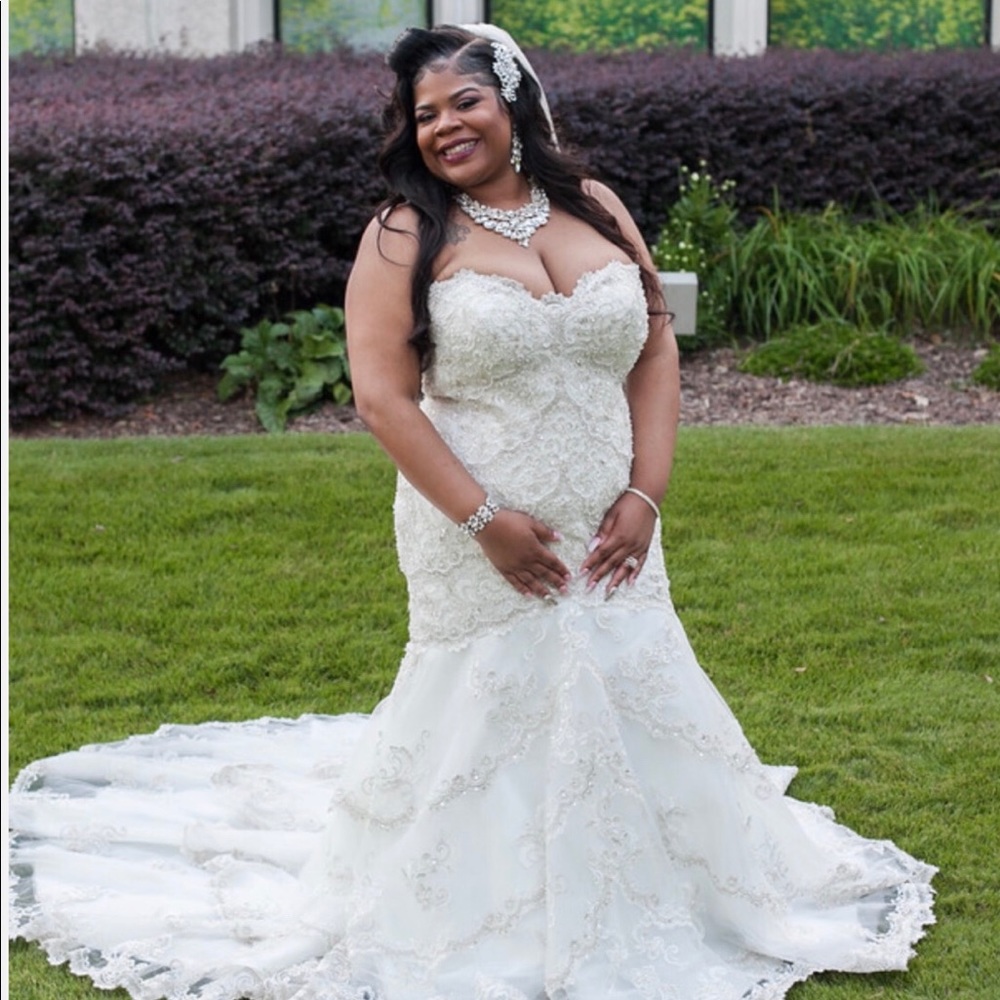 Wedding Dress and Shoes